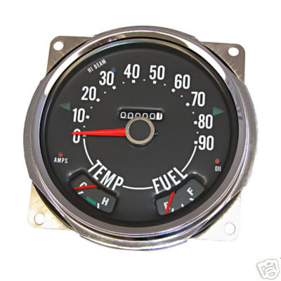 Jeep - Speedometer Assembly CJ Series 0-90 Mile enlarge