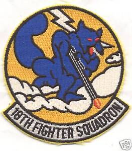 18th Fighter Squadron Patch 