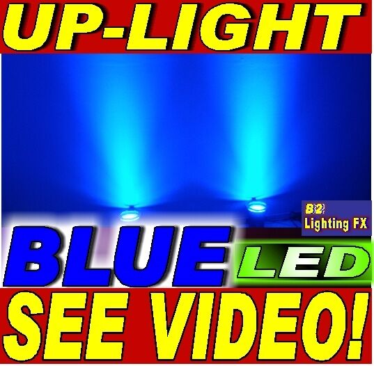 Lot of 12 UP LIGHTING Wedding Reception Light LED BLUE eBay