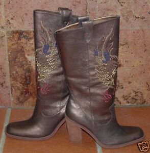 gianni bini sparkly cowboy boots