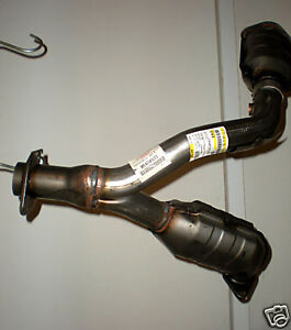 Image is loading Catalytic-Converter-Y-Pipe-Mitsubishi-Montero-3-5L-