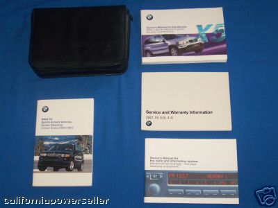 manual for bmw 2001
