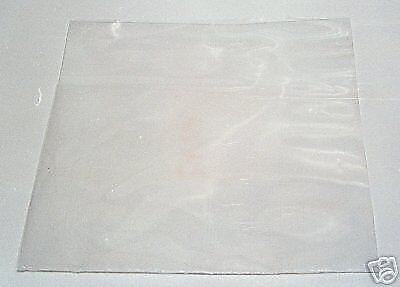 100 12" LP PLASTIC POLYTHENE RECORD SLEEVES / COVERS 250G + FREE DELIVERY