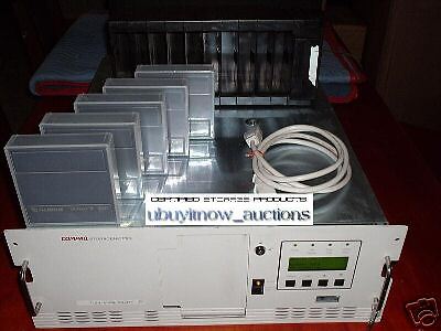 Compaq TL891 DLT 1.4TB TAPE LIBRARY + 5 TAPES & CABLES  