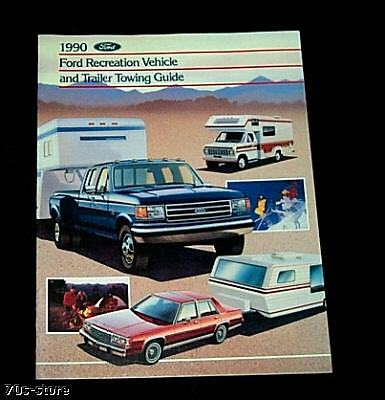 Original 1990 Ford RV and Trailer Towing Guide  