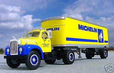 VR / MICHELIN TIRES B MACK SEMI TRUCK   First Gear  