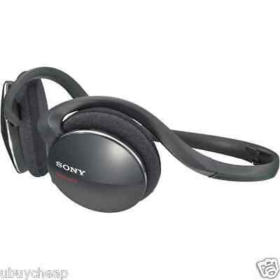 SONY MDR G75LW BEHIND NECK RETRACTABLE CORD HEADPHONES  