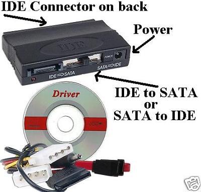 Bi Directional SATA IDE PATA Serial ATA SATA2 HD CD DVD Cable Cord Wire Adapter