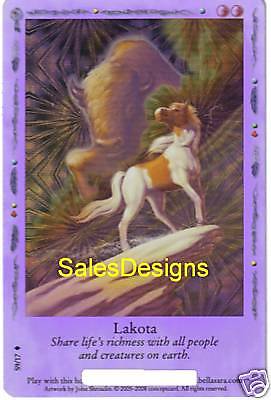 LAKOTA Series 5 Bella Sara Native S9 17 Holofoil