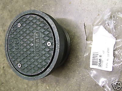 JOSAM 550040 Floor Drain 5 Cleanout 55004 top New  