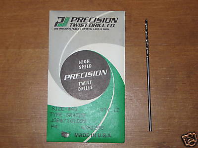 Precision Twist HSS Drills-size 43 Job#220820 12pcs/pkg