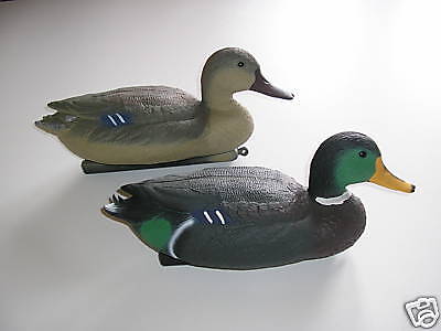 Stockente und Erpel Gartenteich Teichfigur Ente 39 cm  