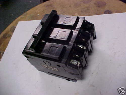 GENERAL ELECTRIC 15A 3 POLE BREAKER THQL32015 E 16F  