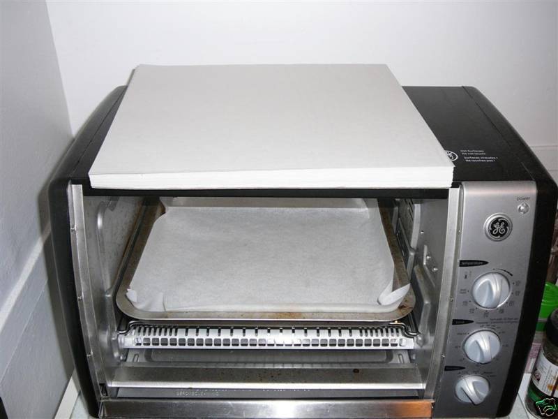 250 Toaster Oven Baking Parchment Paper Pan Liners  