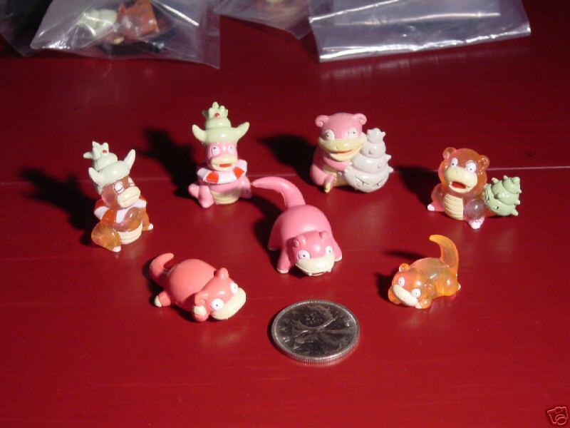 ws Bandai Pokemon 1 Figures Slowpoke Slowbro Sloki A2  