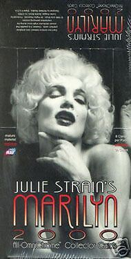 JULIE STRAINS MARILYN 2000 TRADING CARD BOX MONROE  