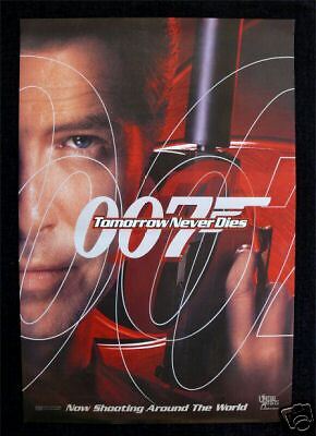 TOMORROW NEVER DIES ADV 1S ORIG MOVIE POSTER JAMES BOND  