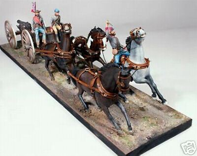 Lindberg 70349 Confederate Horse Drawn Field Artil 116  