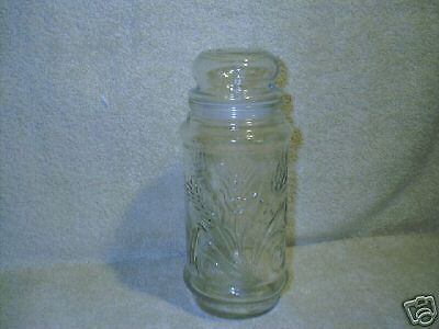 1982 Planters Peanut Apothecary Jar With Lid  