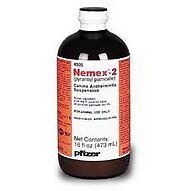 Nemex 2 Suspension (Pyrantel Pamoate), Pint  10670  