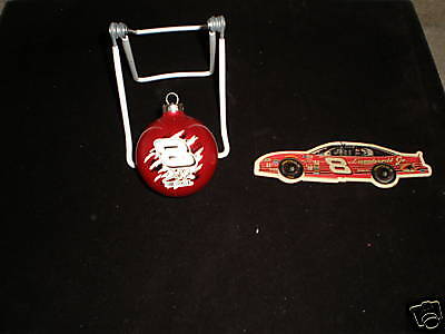 Dale Earnhardt Jr. Christmas Ornaments (Lot of 2)  