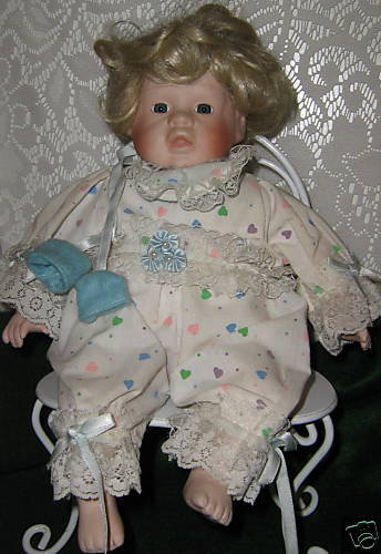 PORCELAIN BABY DOLL ANCO 1991  