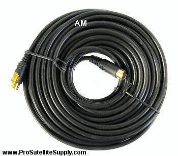 Gold S VIDEO (S VHS / SVHS) Cables 12 FOOT SUPER VIDEO  