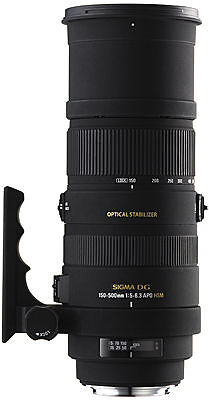 SIGMA 150 500mm f/5 6.3 DG OS HSM Lens for Nikon 737306 0150000581686 