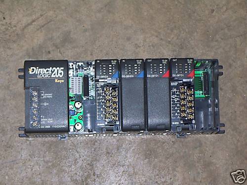 Koyo 205 Direct Logic PLC 6 Slot D2 06B D206B  