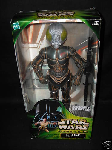 Star Wars  POTJ 4 LOM 12 Figure (MIB) Hasbro 2000  