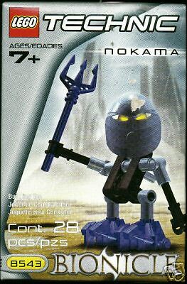 LEGO BIONICLE TURAGA NOKAMA Mini 8543 NIB (RARE)  