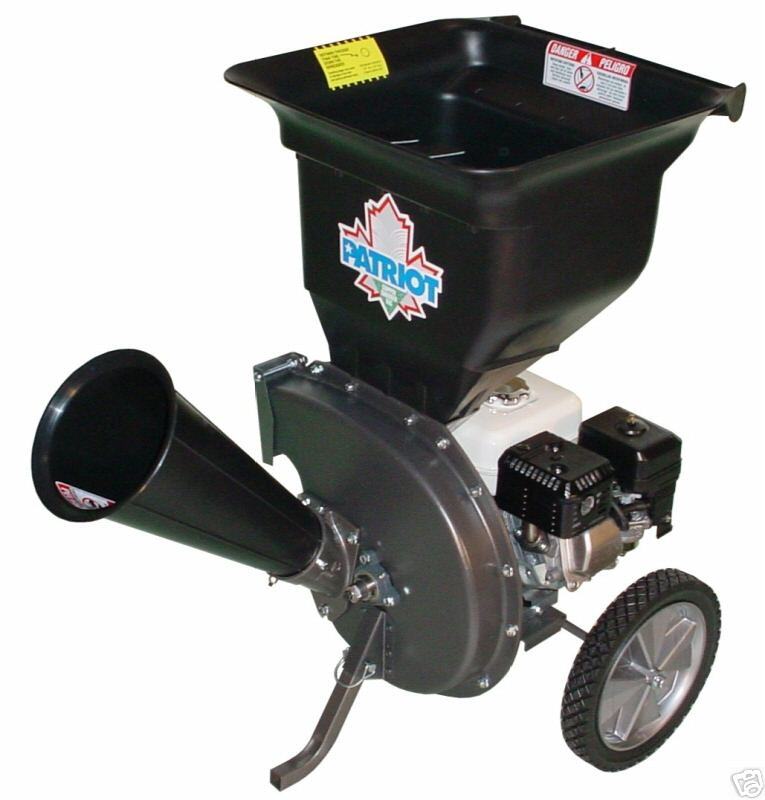 NEW Patriot 4 hp Gas Wood Chipper Shredder  