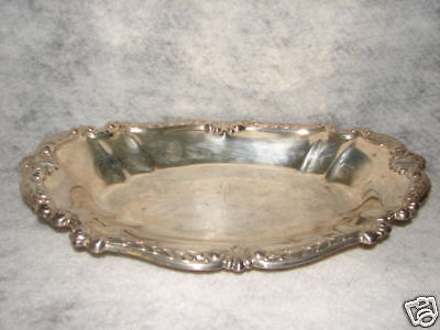 BEAUTIFUL ANTIQUE SHERIDAN SILVER OR SILVERPLATE BOWL