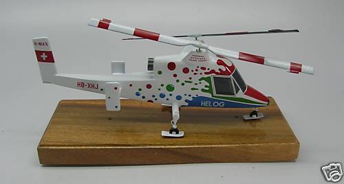 1200 K Max Kaman KMax Helicopter Desk Wood Model Big  