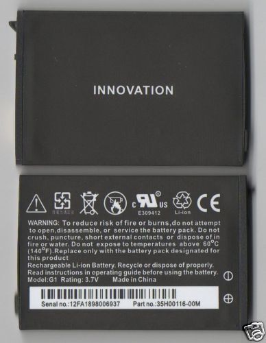 LOT 3 NEW BATTERY FOR HTC G1 DREA160 GOOGLE T MOBILE  