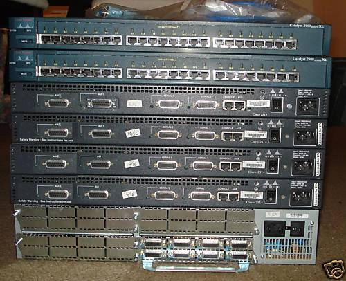 Cisco 2500 2501 3640 Routers 2924 CCNA CCNP CCIE Lab  