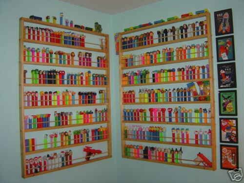 GIANT PEZ DISPLAY CASE (Holds 196 dispensers) *  