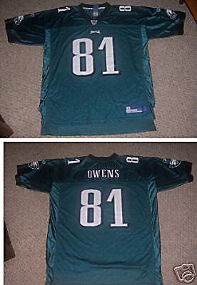 TERRELL OWENS #81 Philadelphia Eagles Football Jersey  