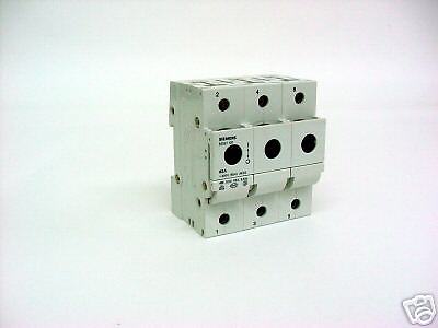 Siemens 5SG7 131 Fuse Block 63 Amp 400 Volt 5SE2 225  