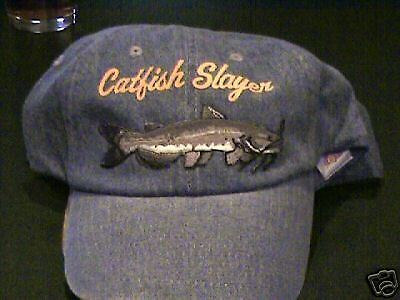Custom Made catfish slayer fishing hat,catfish fish cap  