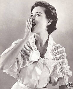knitting: lacy airy wrap around sweater