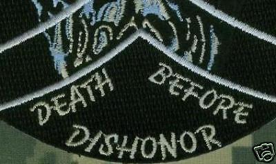 INFIDEL DEATH BEFORE DISHONOR TALIBAN TERMINATOR PATCH  