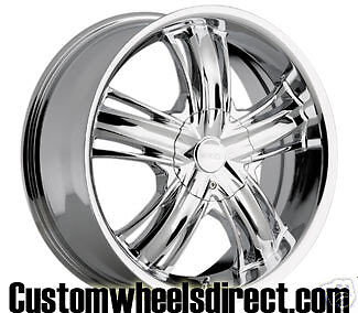 Incubus Wheels 509 Banshee 5x120 5x4 5 20x9 Chr 10