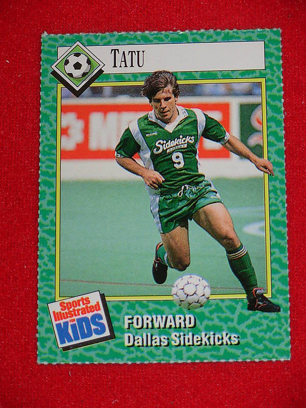 1990 Tatu Dallas Sidekicks Soccer SI for Kids Card  