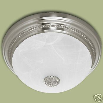 Hunter Ashbury Brushed Nickel Bathroom Exhaust Fan  