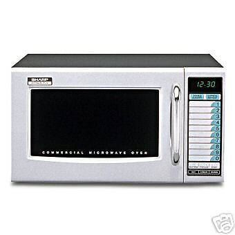 Sharp Commercial Microwave Oven Model R 21LTF NEW  