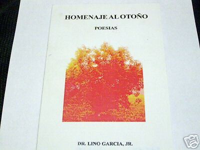 SPANISH BOOK HOMENAJE AL OTOÑO  