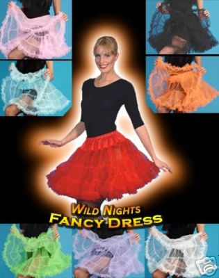 Ladies Layered Black Tutu Underskirt