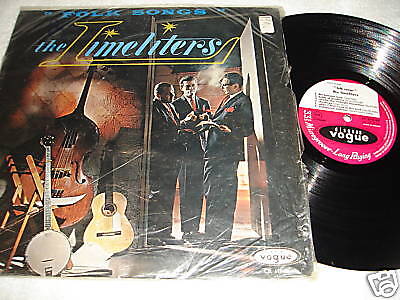 THE LIMELITERS Folk Songs LP Disques Vogue MONO RARE  