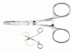 Fishing SCISSORS FORCEPS (PLATINUM) Streamworks #1 tool  